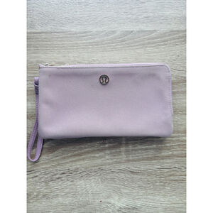Lululemon Double Up Pouch Misty Pink Packable Travel